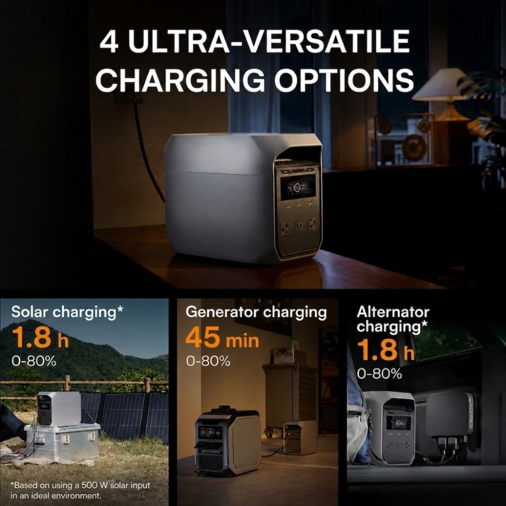 DeltaBattery - 16.00W Solar Charging Battery
