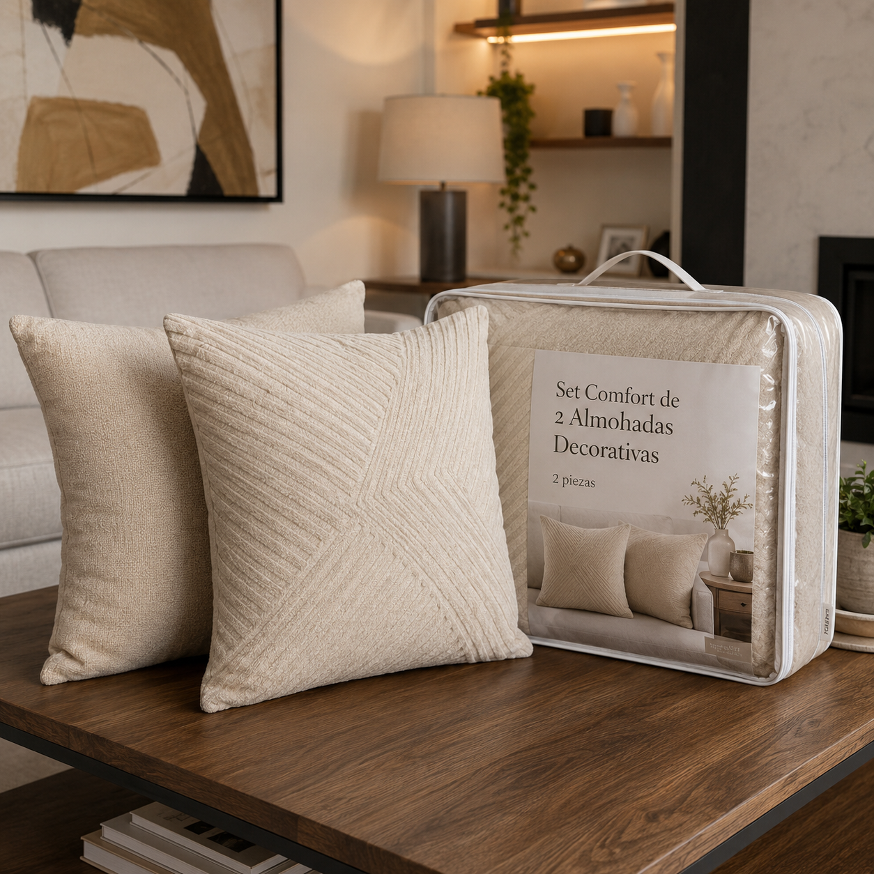 LivingPro Premium Pillow Pack of 2