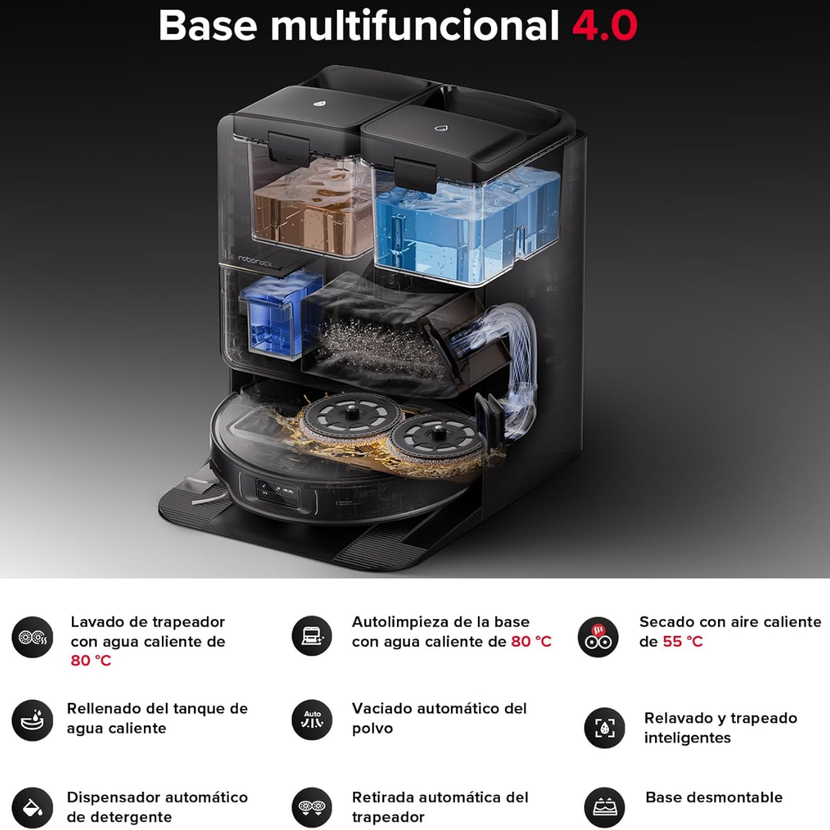 Robot Aspirador Brazo MaxClean™