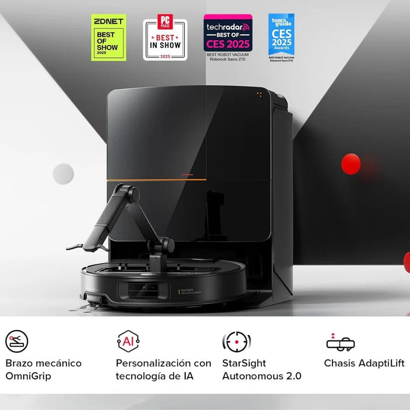 Robot Aspirador Brazo MaxClean™
