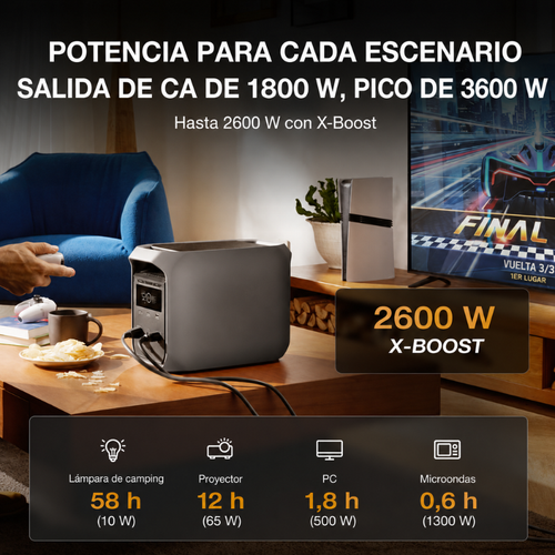 DeltaBattery - Batería de carga solar de 16,00 W