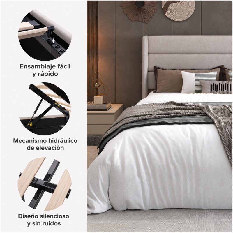 Cama Somier - LuxeLift