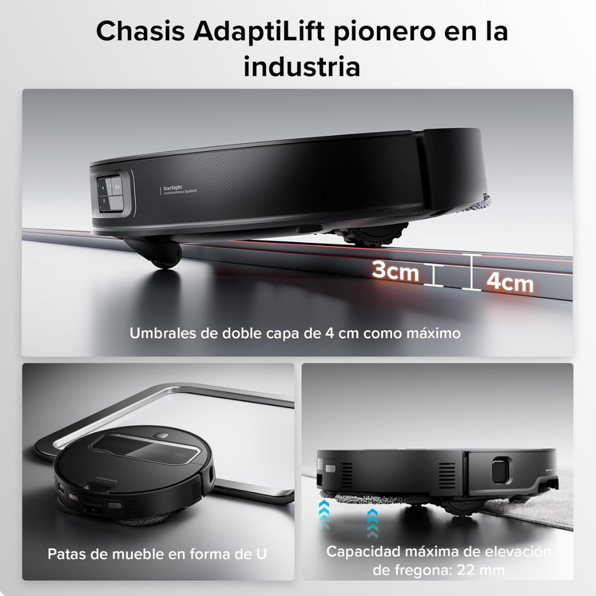 Robot Aspirador Brazo MaxClean™