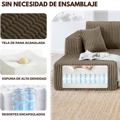 Sofá Modular Comfy™ | 3 en 1 (set completo)