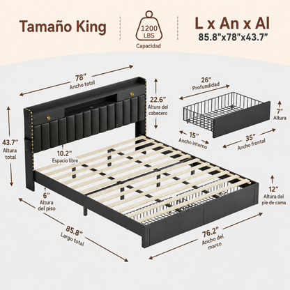SmartBed - Cama Cajonera