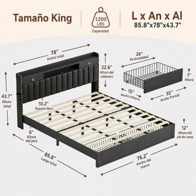 SmartBed - Cama Cajonera